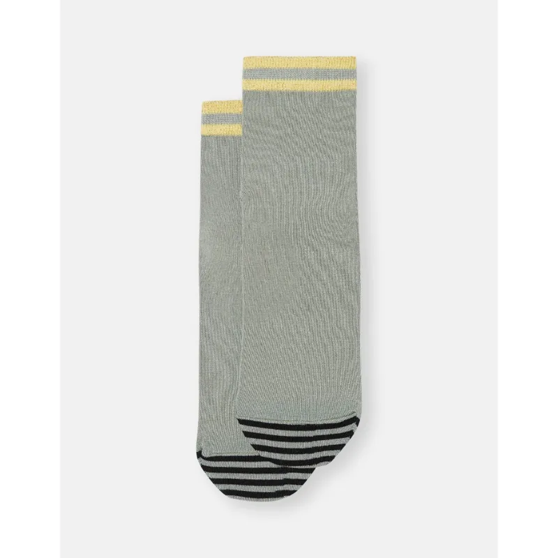 Joules Brill Bamboo Embroidered Socks - Khaki Star